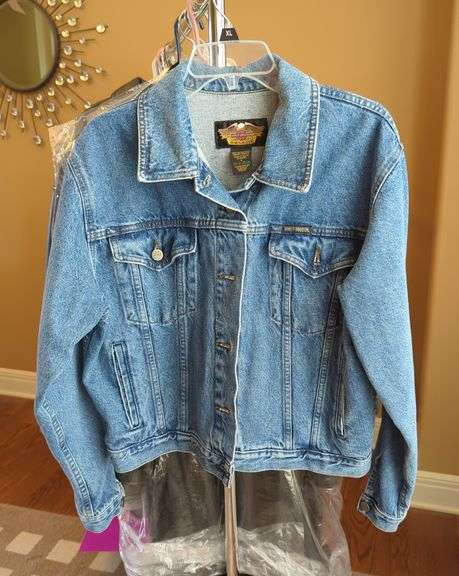Harley-Davidson Denim Jacket, Women's Large