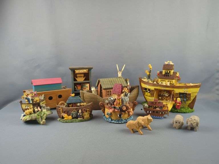 Noah's Ark Figurines and Decorative Items