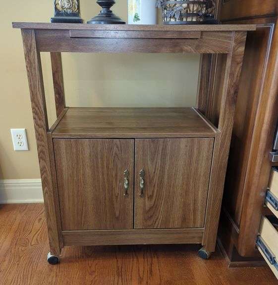 Rolling Kitchen Cart with Storage