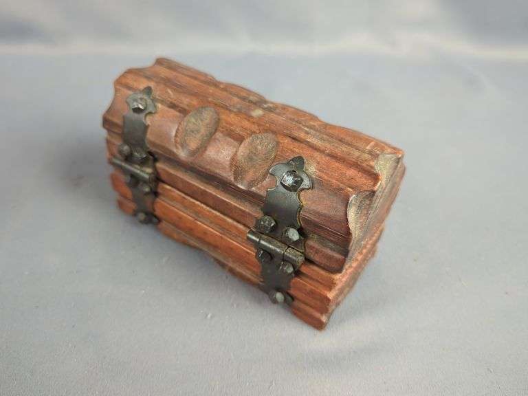Wooden Boxes & Turtle Carving Grouping