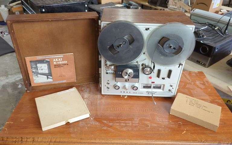 Akai X-150D Solid State Reel-to-Reel Tape Recorder