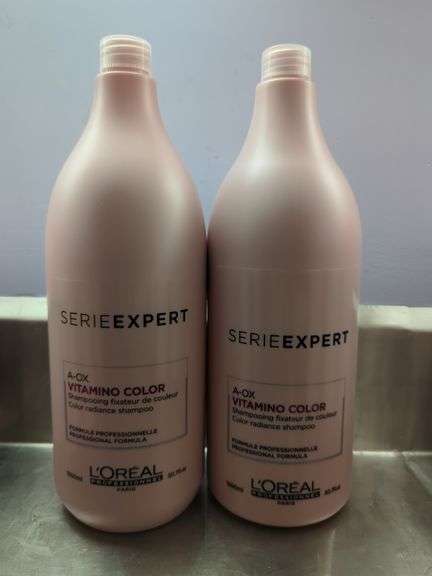 L'Oreal Serie Expert Vitamino Color Shampoo, Qty 3