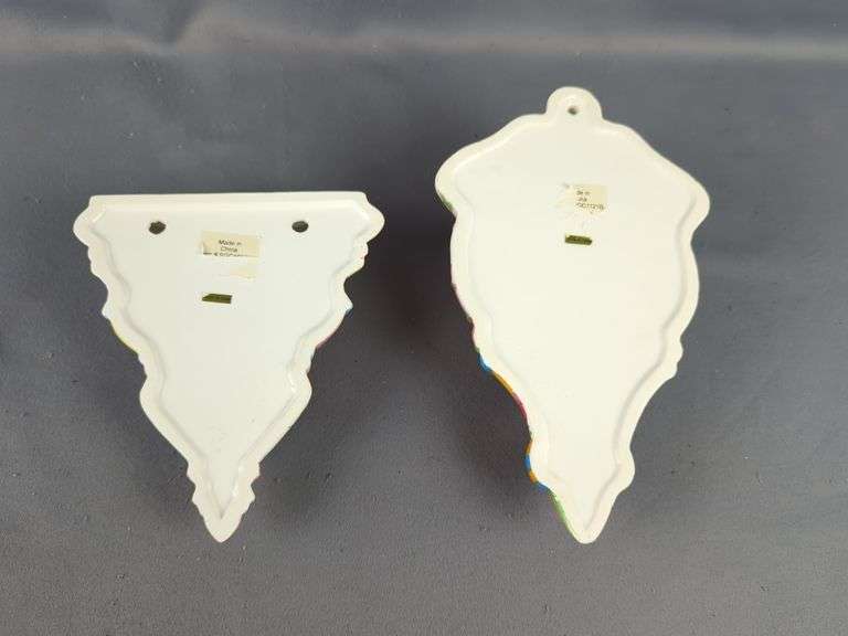 Decorative Ceramic Wall Shelves And Pockets