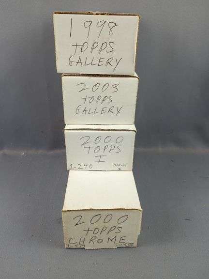 Topps Baseball Cards 1998-2003