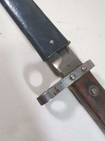 Steyr/ CAI M95 8x56R Bolt Action Rifle SN# 2543X, With Bayonet, Leather Sling, No Mag