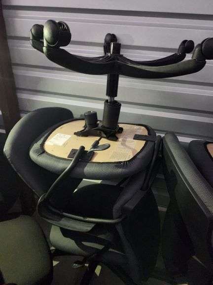 Medium Back Rolling Desk Chairs, Qty 3