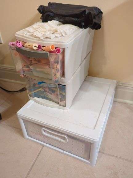 Perm Rods, IVarious Sizes, n Storage Drawers