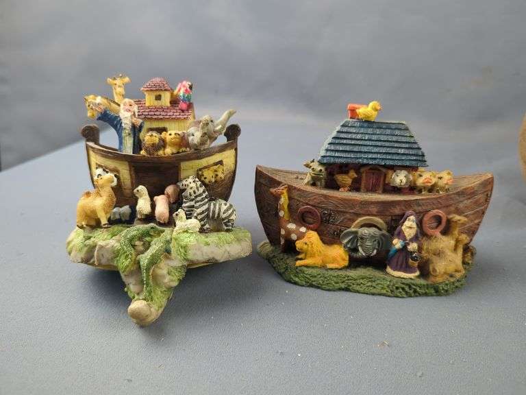 Noah's Ark Figurines and Decorative Items