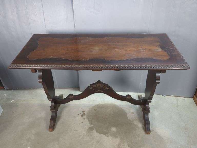 Ornate Carved Console Table