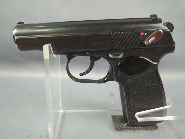 German Makarov 9x18mm Pistol SN# EU 6527, 2 Total Mags, In Holster With Belt