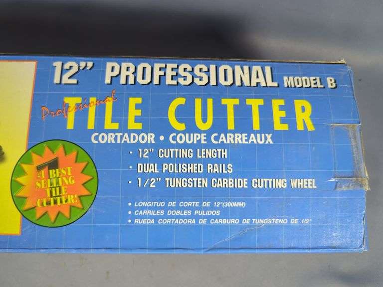 Tile Installation Tools: QEP 12" Tile Cutter, Trowels, and Scrapers