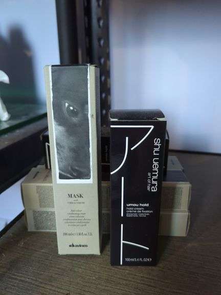 Davines Mask Vibrachrom & Shu Uemura Umou Hold Hair Products, Qty 7