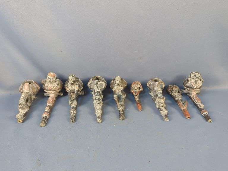 Ceramic/Clay Figurative Pipes