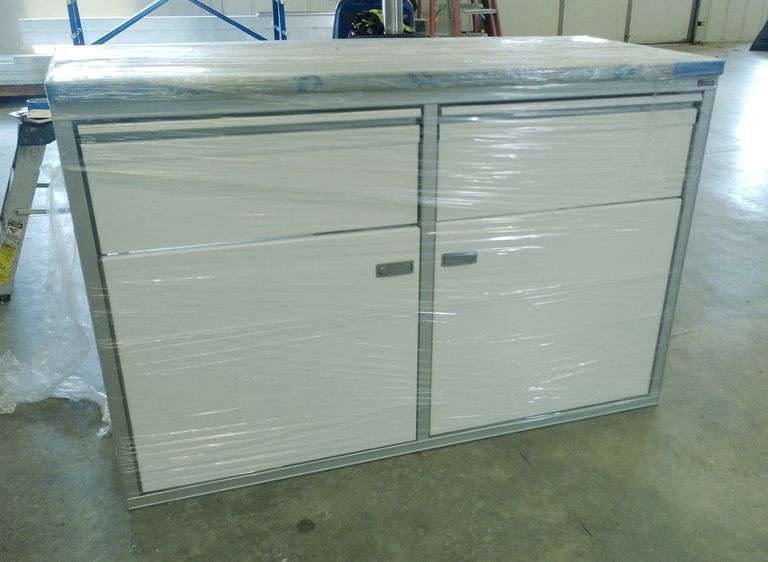 Aluminum Cabinet Co. 2 Door Cabinet