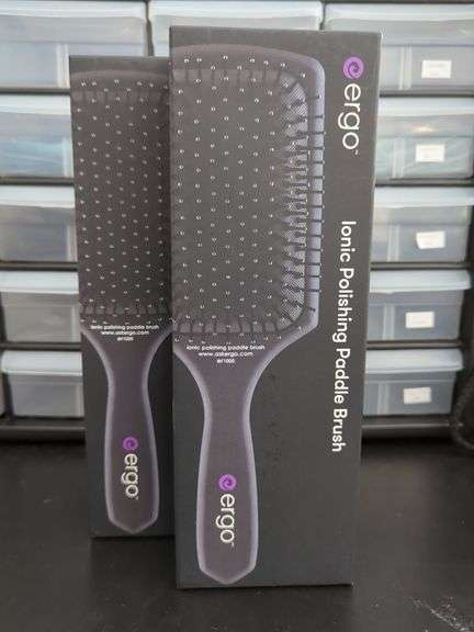Ergo Ionic Polishing Paddle Brushes ER1000, Qty 2