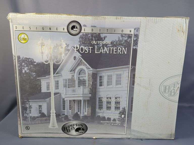 Hampton Bay Designer Outdoor Post Lantern
