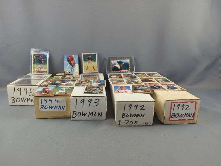 Topps Bowman Baseball Card Collection 1992-1995