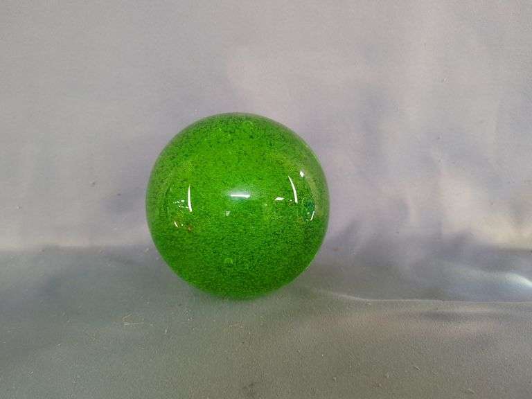Hand Blown Art Glass Spheres