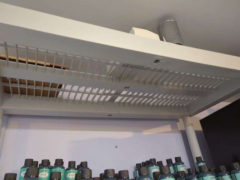 Tall Five Tier Polyvinyl Storage Shelving Unit