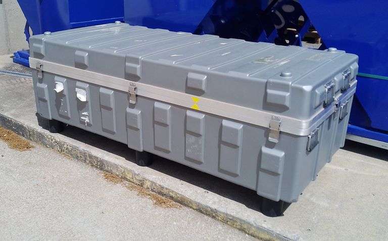 Hard Sided Plastic Equipment Transport Case