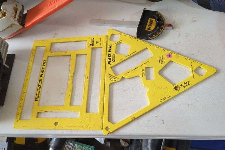 Plate Vises: Tri-Vise & Lumberlok, plus DeWalt Miter Saw Angle Finder