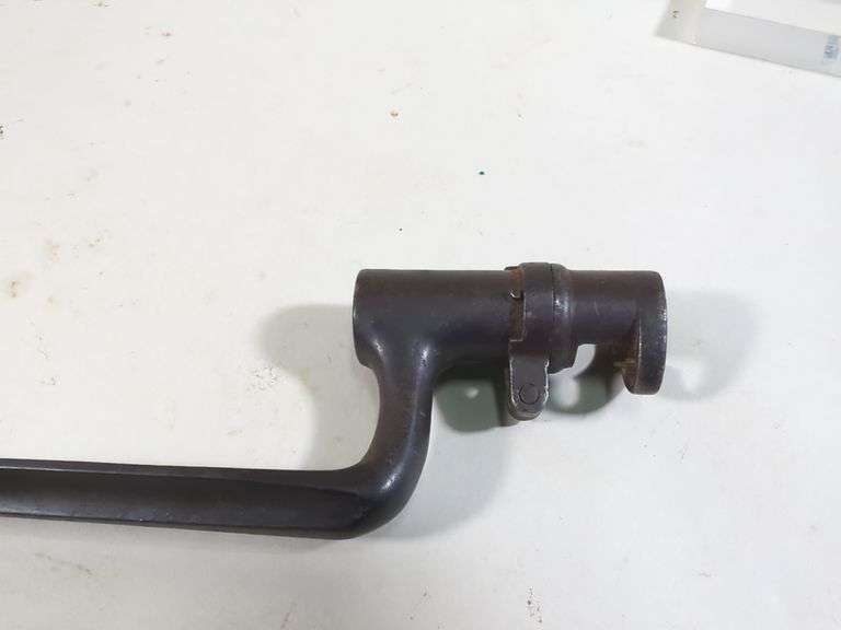 Soc. Ind. Suisse Vetterli Stutzer 10mm Bolt Action Rifle SN# 49531, Leather Sling, With Socket Bayonet