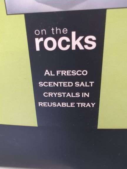 Salute! By Sempre Beve' Al Fresco Scented Salt Crystals, Various Scents,Qty 4