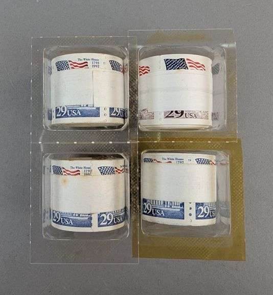 USA 29 Cent Flag Over White House Postage Stamps
