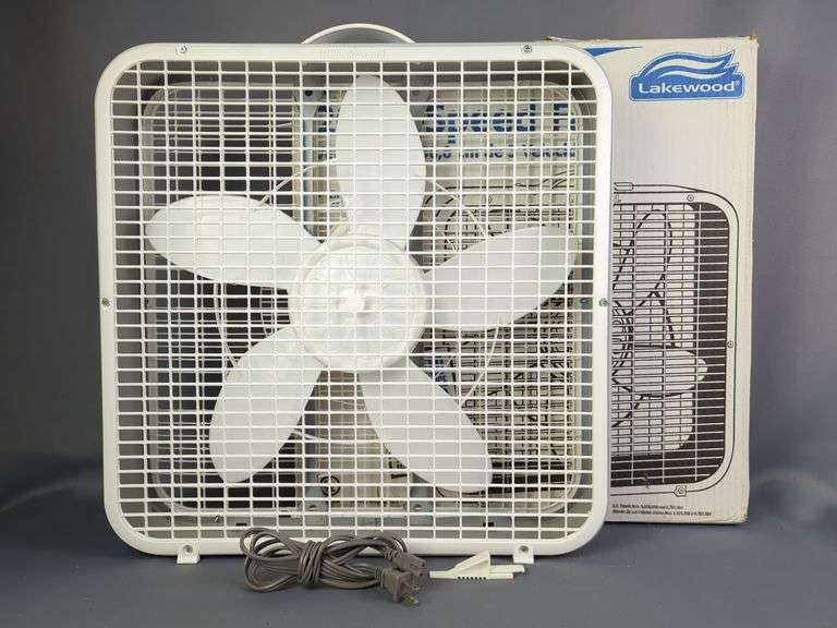 Lakewood Box Fan With Original Box