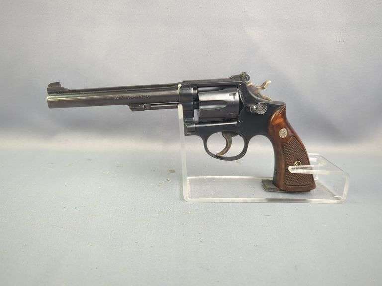 Smith & Wesson K-22 Masterpiece .22 LR 6-Shot Revolver SN# K91116, In Gold Box