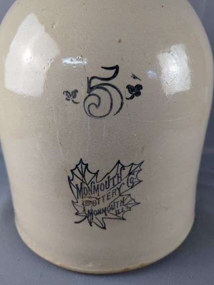 Monmouth Pottery 5 Gallon Stoneware Jug