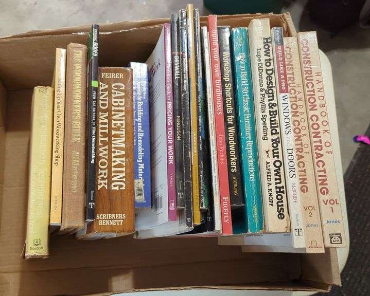 Woodworking, Construction, and Home Improvement Books