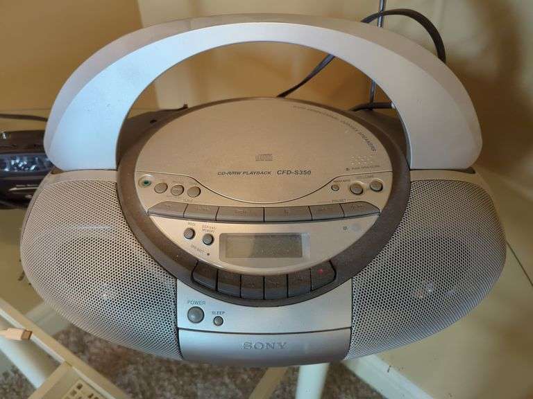 Sony CD Boombox, Clarity Phone, and Lifelong Radio