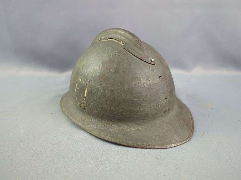 WWII French Helmet With Original Liner