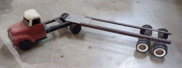Structo Toy Truck with Trailer