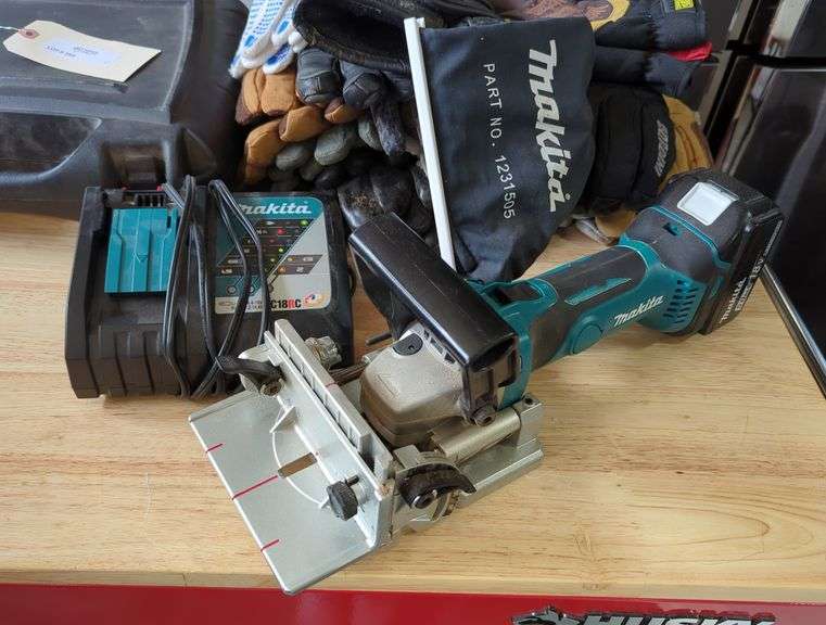 Makita Cordless Biscuit Joiner Kit