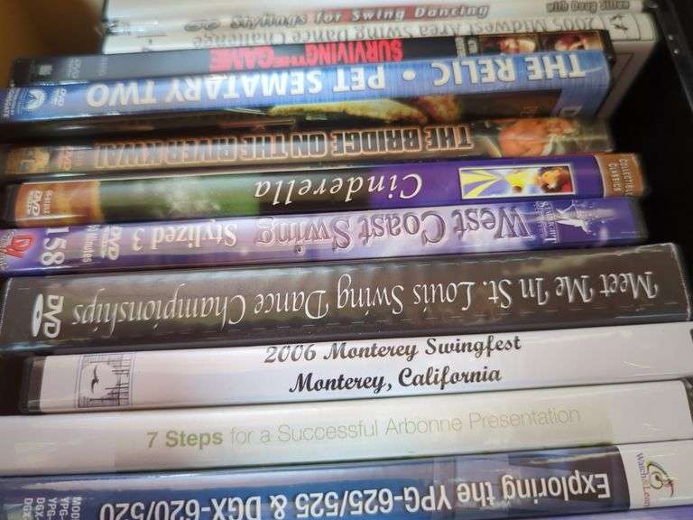 DVDs, VHS Tapes, and Accessories