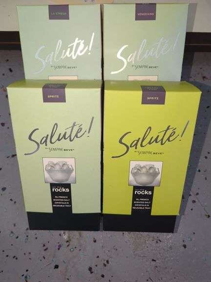 Salute! By Sempre Beve' Al Fresco Scented Salt Crystals, Various Scents, Qty 4