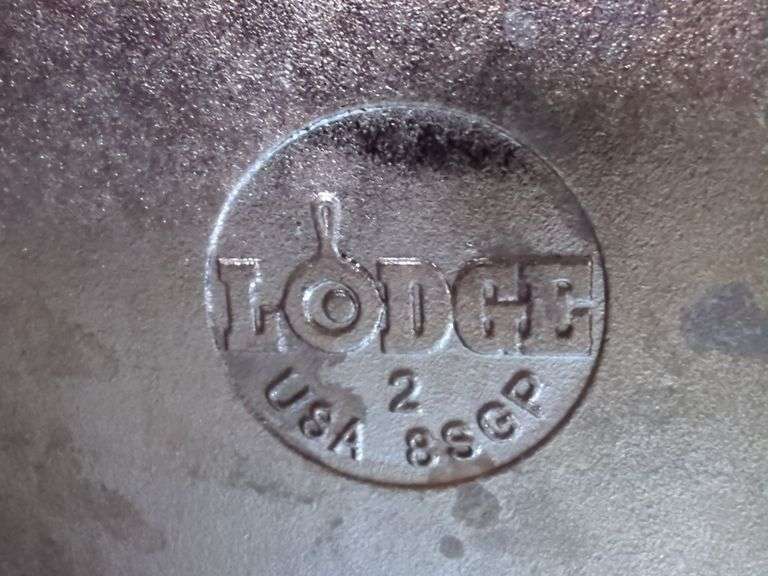 Lodge Cast Iron Grill Pan and Florence Stove And Range Co Number 8 Skillet