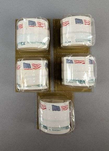 'Flag Over Yosemite' 25 Cent Postage Stamps