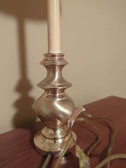 Accent Table Lamps, Qty 2, One Lampshade
