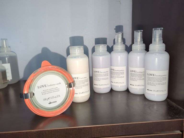 Davines LOVE Hair Care And Ambiance Candle, Qty 6
