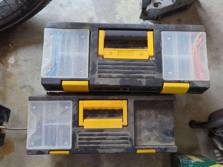 Polyvinyl Toolboxes, Qty 2
