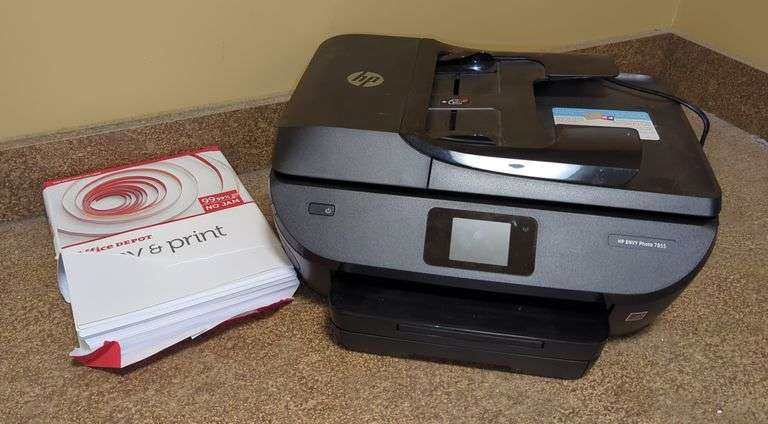 HP Envy Photo All-in-One Printer with Paper