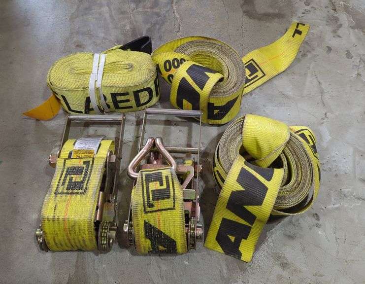Heavy Duty Ratchet Straps - 6600 lb Working Load Limit