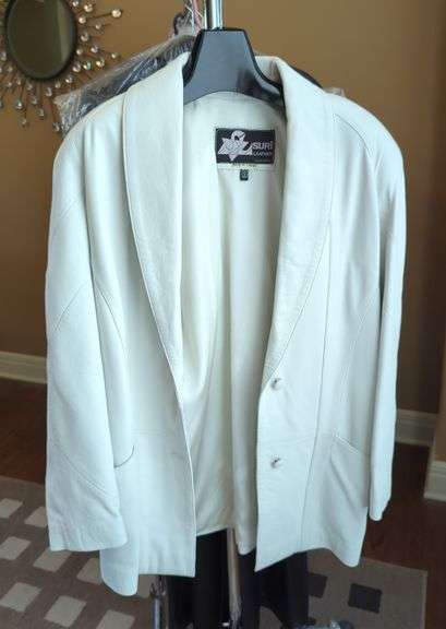 Suri Womens Leather Jacket, Size S