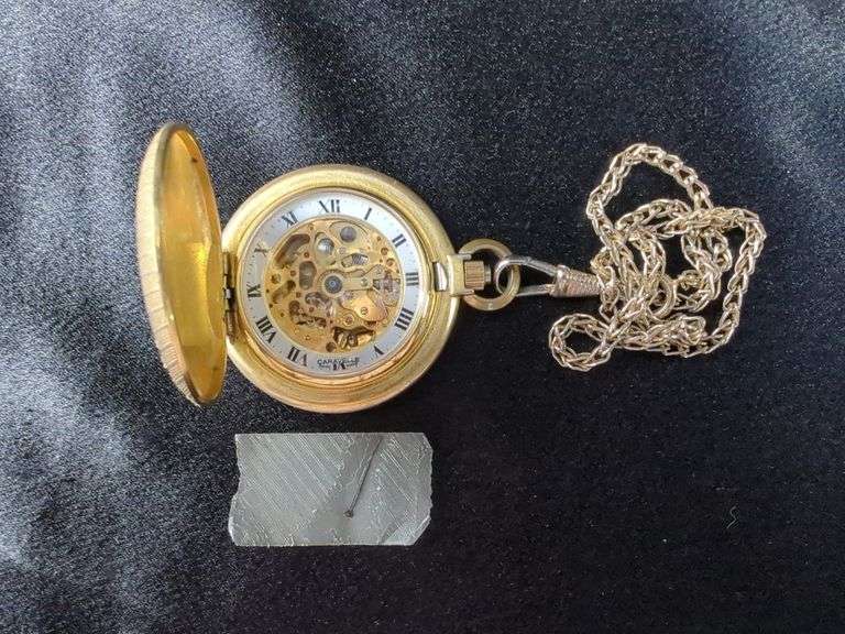 Caravelle Bulova Pocket Watch - Swiss Made, Unknown Working Order