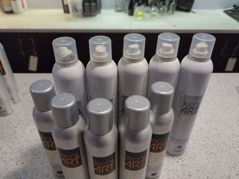 L'Oreal Tecni.Art Hair Spray Including Wild Stylers & Extreme Lacquer, Qty 10
