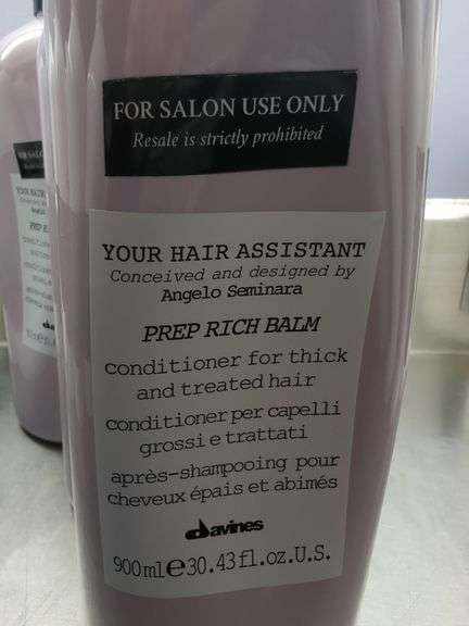 Davines 'Your Hair Assistant' Prep Rich Balm & Prep Mild Cream Conditioner