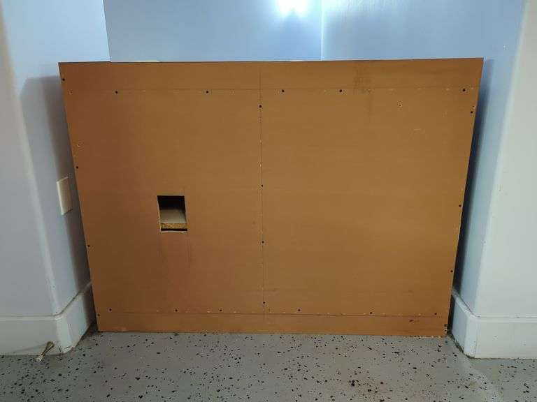 Cabinet with Drawers and Storage, 36" x 48" x 15", Bidder Repsonsible For Proper Removal
